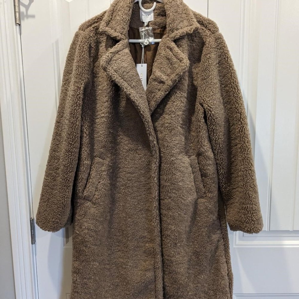 NWT BALTIC BORN Elbrus Sherpa Trench Coat - Size L